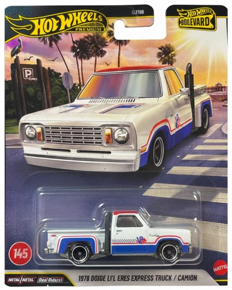 Hot Wheels Premium Boulevard 1978 Dodge Lil Red Express Truck JHW27 ürün görseli 1