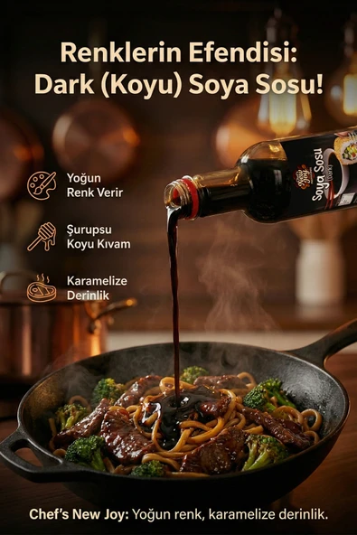 Dark Soya Sosu 750 ml - Resim 2