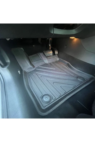 Renault Clio 2 1998-2005 Premium Araca Özel 4D Paspas - Resim 2