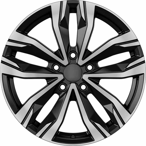 AGT Wheels 17 inç 4*100 ET40 Gri-Siyah Jant Takımı (J-4561) ürün görseli 1