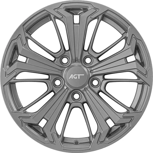 AGT Wheels 16 inç 5*114 ET40 Metalik Gri Jant Takımı (J-4579) ürün görseli 1