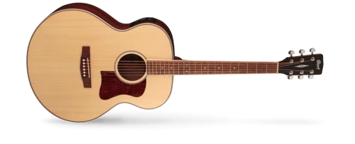CORT CJ-MEDXNATW ELEKTRO AKUSTİK GİTAR, ÇANTALI, JUMBO CUTAWAY ürün görseli 1