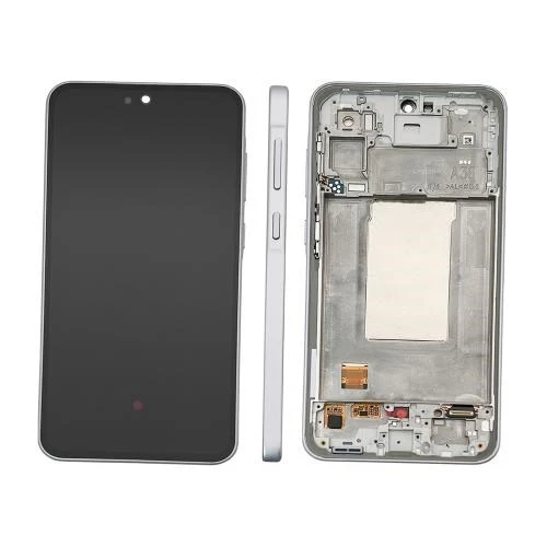 Samsung A366 A36 Lcd Ekran Kasalı Org. Kvk Servis Ürünüdür - Silver ürün görseli 1