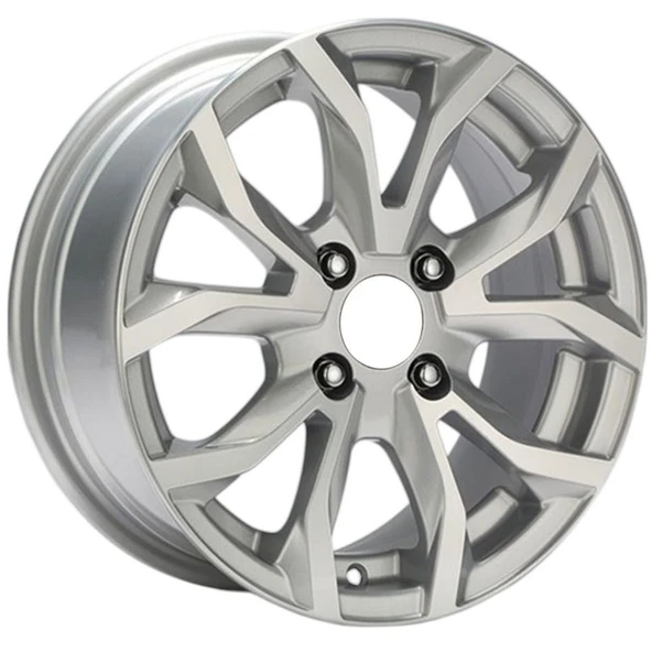 AGT Wheels 15 inç 4*100 ET38 Metalik Gri Jant Takımı (J-4496) ürün görseli 1
