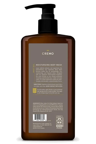 Cremo Vintage Suede Duş Jeli 946ML - Resim 2
