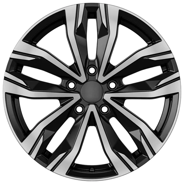 AGT Wheels 17 inç 5*114 ET40 Parlak Siyah Jant Takımı (J-4602) ürün görseli 1
