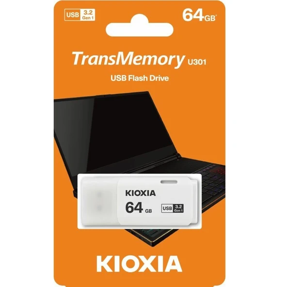 64Gb U301 Beyaz Usb 3.2 Gen 1 Bellek Usb Flash Disk ürün görseli 1