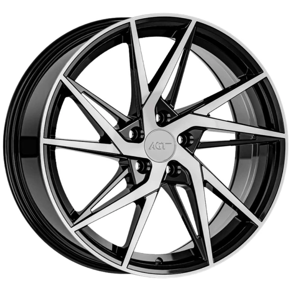 AGT Wheels 18 inç 5*115 ET35 Siyah Jant Takımı (J-4675) ürün görseli 1