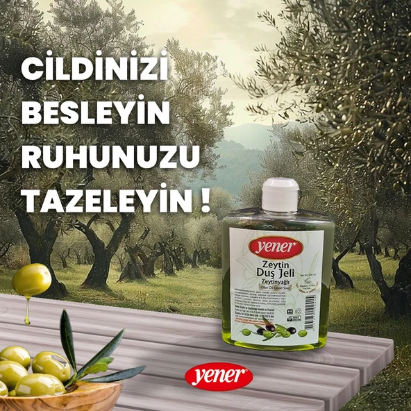 Yener Zeytinyağlı Duş Jeli 500 ml - Resim 2