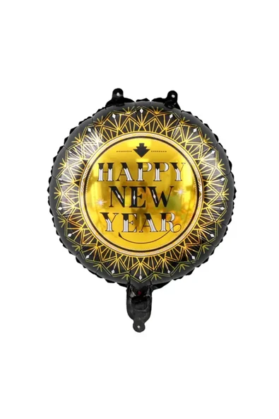 Vipfoni Folyo Balon 45cm Happy New Year ürün görseli 1