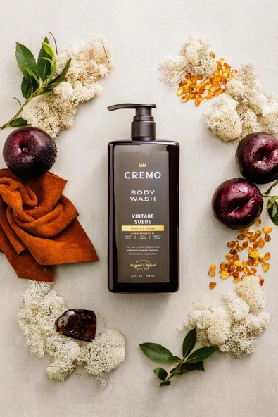 Cremo Vintage Suede Duş Jeli 946ML - Resim 3
