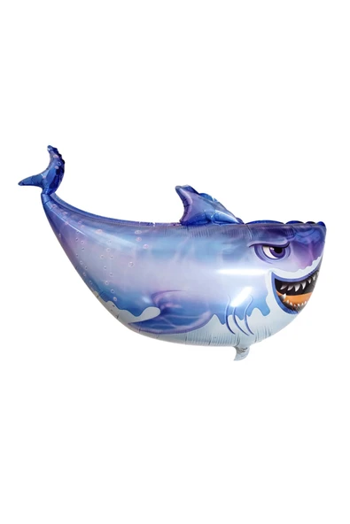 Vipfoni 30" Anagram Folyo Balon -Shark ürün görseli 1