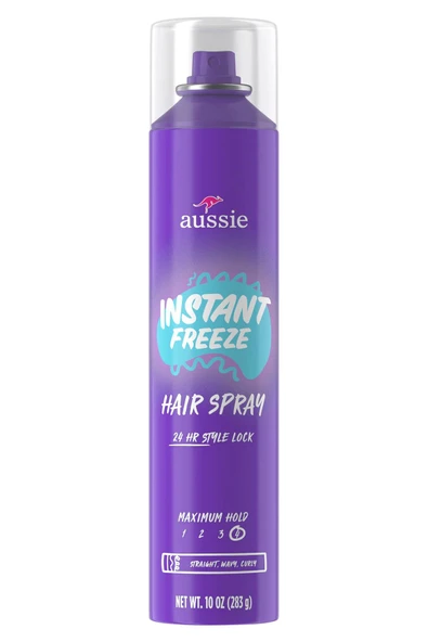 Aussie Instant Freeze Güçlü Tutuş Saç Spreyi No:4 283GR ürün görseli 1