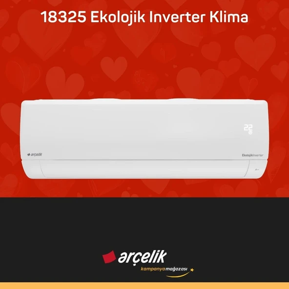 ARÇELİK 18325 Ekolojik Inverter Klima 18.000 Btu/h Split Klima ürün görseli 1