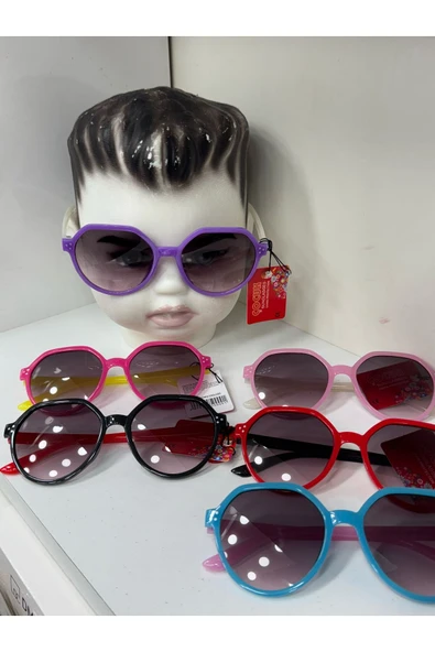Vipfoni Unisex Yeni Model Köşeli Çocuk Gözlüğü Siyah ürün görseli 1