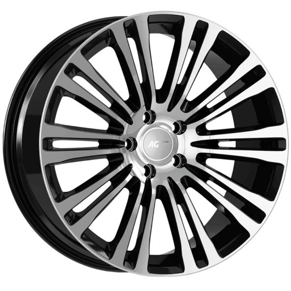 AGT Wheels 19 inç 5*112 ET35 Siyah Jant Takımı (J-4705) ürün görseli 1