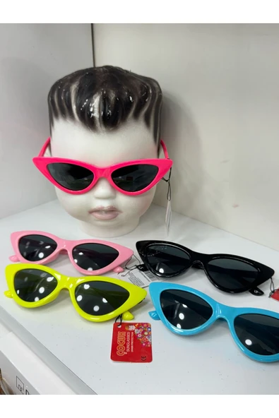 Vipfoni Yeni Model Cat Çocuk Gözlüğü Sarı ürün görseli 1