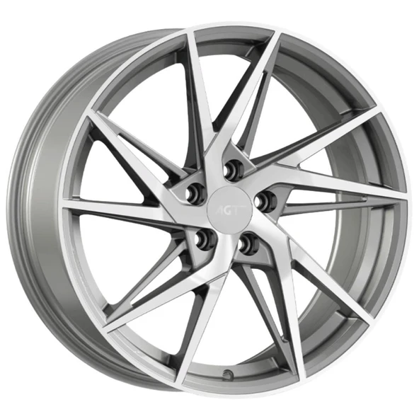 AGT Wheels 18 inç 5*114 ET35 Metalik Gri Jant Takımı (J-4668) ürün görseli 1