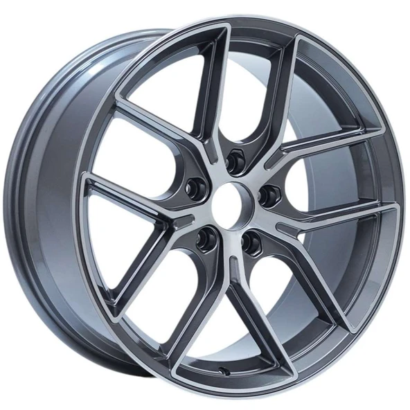AGT Wheels 19 inç 5*112 ET30 Siyah Jant Takımı (J-4698) ürün görseli 1