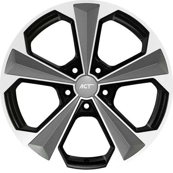 AGT Wheels 19 inç 5*112 ET38 Gri-Siyah Jant Takımı (J-4694) ürün görseli 1