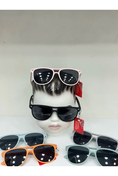 Vipfoni Unisex Yeni Model Wayfarer Çocuk Gözlüğü Siyah ürün görseli 1