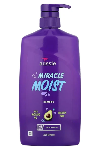 Aussie Miracle Moist Nemlendirici Şampuan 778ML ürün görseli 1