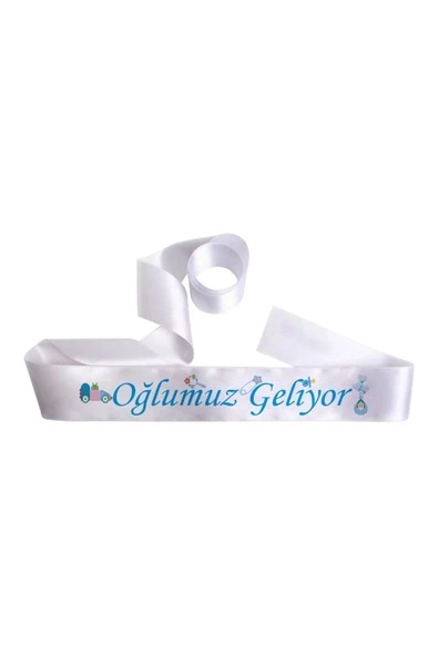 Vipfoni Oğlumuz Geliyor Yazılı Kuşak ürün görseli 1
