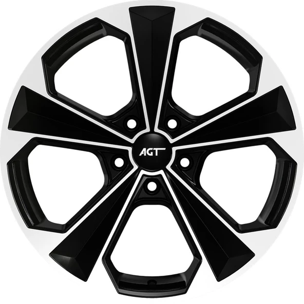 AGT Wheels 19 inç 5*112 ET38 Siyah Jant Takımı (J-4693) ürün görseli 1