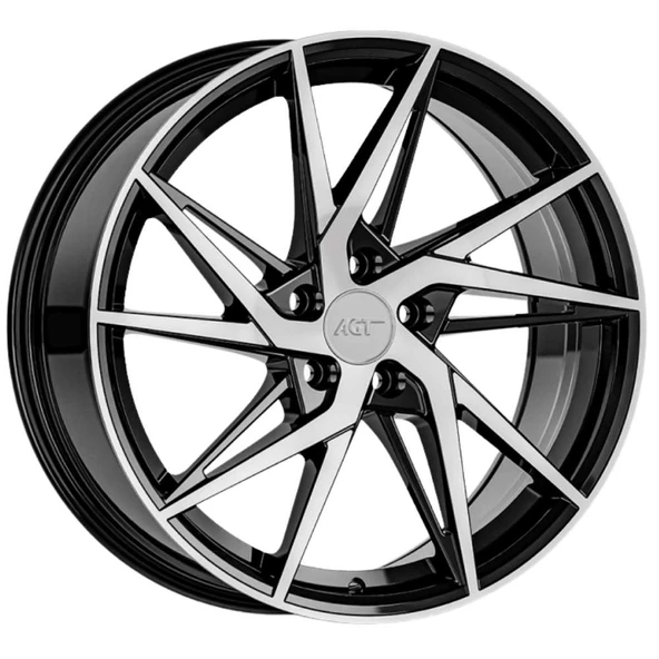AGT Wheels 18 inç 5*110 ET35 Siyah Jant Takımı (J-4644) ürün görseli 1