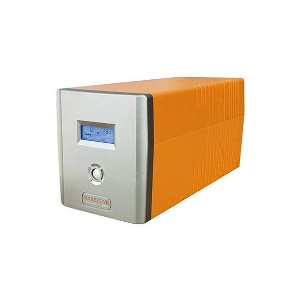 Lion 1200 Va Line İnteractive Lcd Ekran 2-7Ah Akü Kesintisiz Güç Kaynağı Ups ürün görseli 1