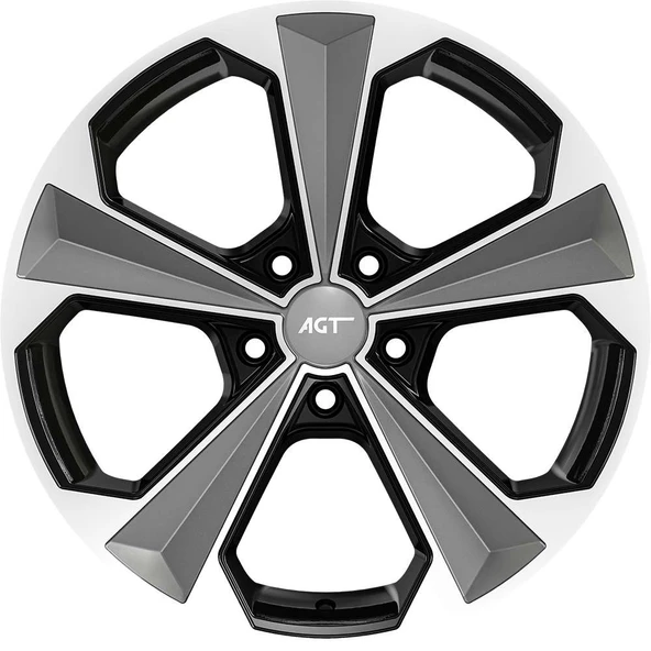 AGT Wheels 20 inç 5*108 ET38 Gri-Siyah Jant Takımı (J-4711) ürün görseli 1