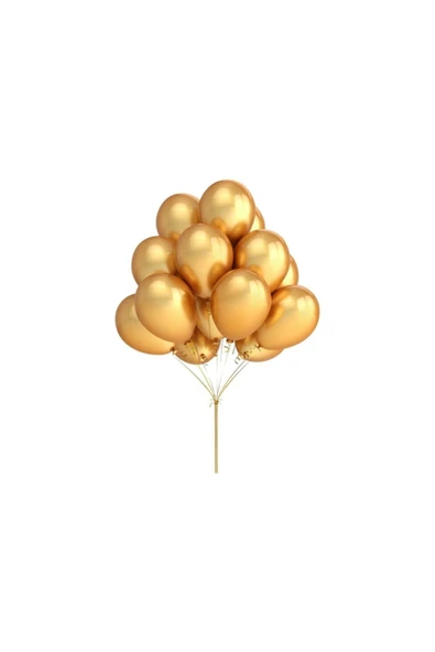 Hasırcı Grup Metalik Balon Gold 25 Adet ürün görseli 1