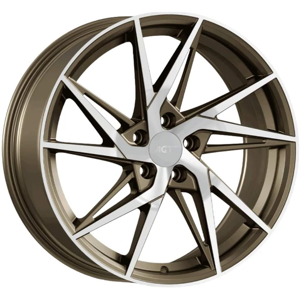 AGT Wheels 18 inç 5*105 ET35 Bronz Jant Takımı (J-4636) ürün görseli 1