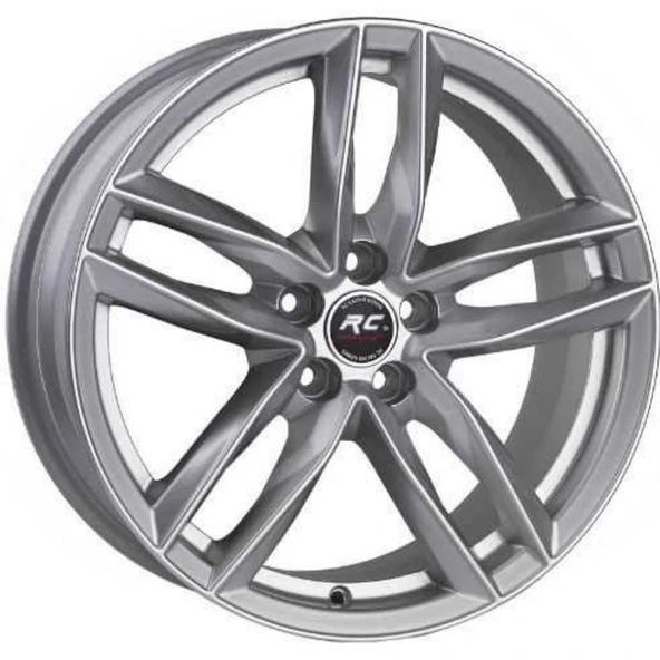 RC 17 inç 5*112 ET35 Metalik Gri Jant Takımı (J-5704) ürün görseli 1