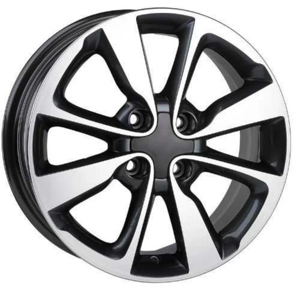 RC 16 inç 4*100 ET40 Füme Jant Takımı (J-5474) ürün görseli 1