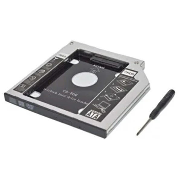 Caddy HDD - SSD  9.5Mm Harddisk Kızak Bağlama Aparatı ürün görseli 1