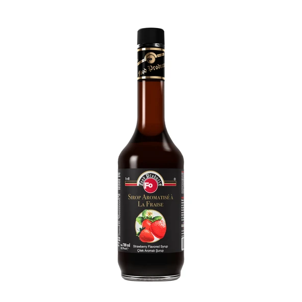 Çilek Aromalı Şurup - Şekerli 700 ml ürün görseli 1