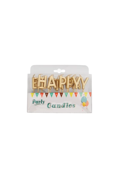 Vipfoni Happy Birthday Set Mum - Metalik Gold Renk ürün görseli 1
