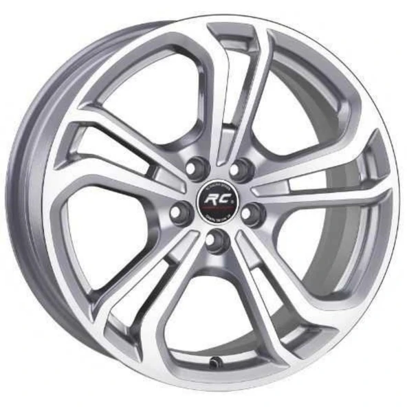 RC 17 inç 5*100 ET40 Metalik Gri Jant Takımı (J-5391) ürün görseli 1