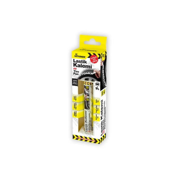 Automix Lastik Kalemi Beyaz ürün görseli 1