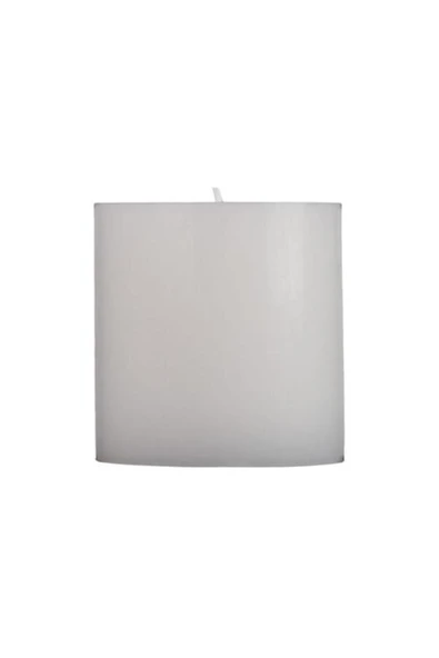 Vipfoni Silindir Mum 7 x 7 cm Beyaz ürün görseli 1