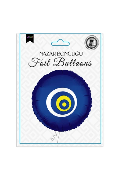 Vipfoni 18" Folyo Balon - Nazar Boncuğu ürün görseli 1