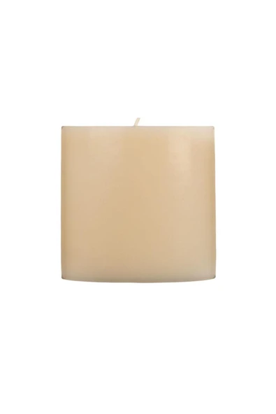 Vipfoni Silindir Mum 7 x 7 cm Krem ürün görseli 1
