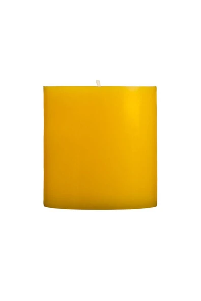 Vipfoni Silindir Mum 7 x 7 cm Sarı ürün görseli 1