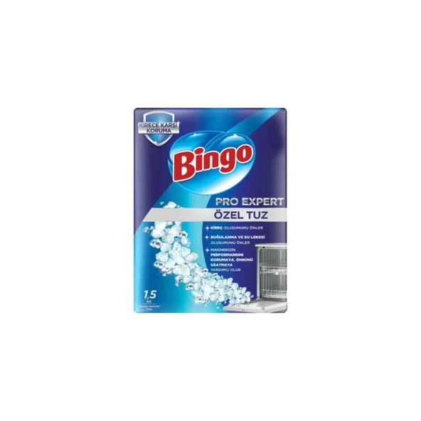 Bingo Bulaşık Makine Tuzu 1,5 kg ürün görseli 1