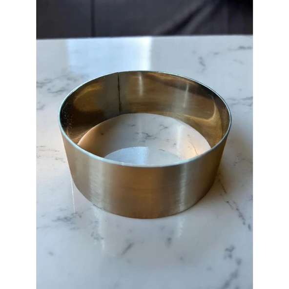 Çember Parfe/Tart Kalıbı Ø10 cm h:4 cm ürün görseli 1