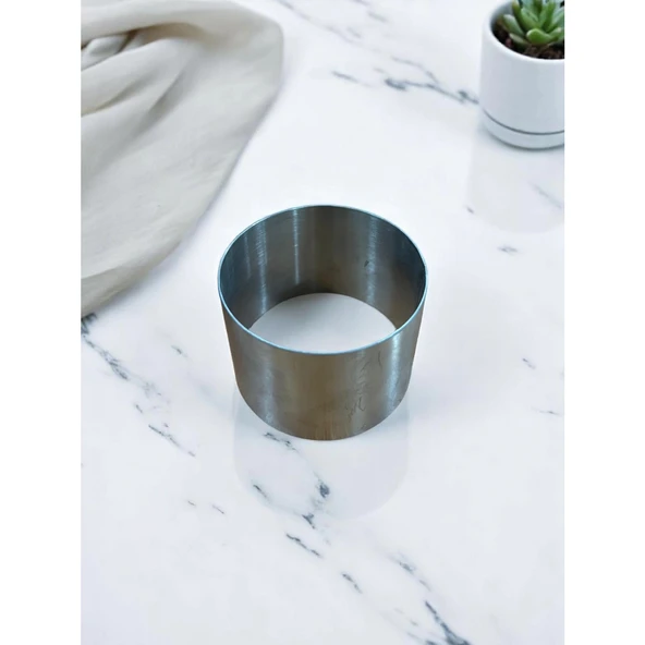 Çember Parfe/Tart Kalıbı Ø7 cm h:5 cm ürün görseli 1