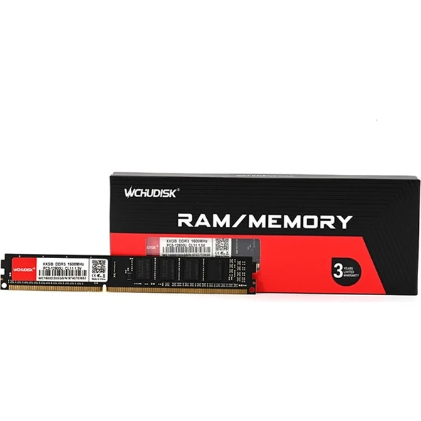 Wchudisk 8 GB Ddr3 1600 Mhz PC3-12800U CL11 1.5V Masaüstü Ram ürün görseli 1
