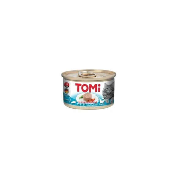 Tomi Kedi Somonlu Yaş Mama 85g ürün görseli 1