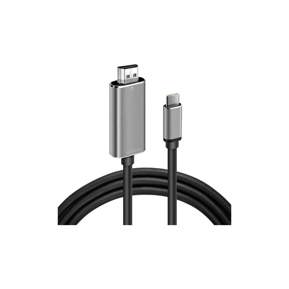 TAPLIN Type-C To Hdmi 4K 60Hz Çevirici Görüntü Kablosu 1.8m - Hdtv Projektör ürün görseli 1